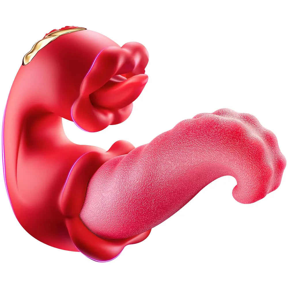 Vibrator for Women 4 in 1 Tongue Thrusting Vibrator